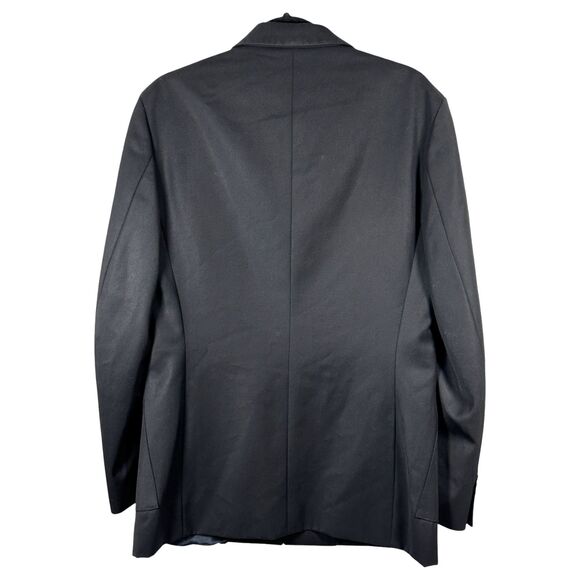Thierry Mugler Paris Men's Black 3 Button Wool Blazer Jacket US 40 R / EU 50 - Picture 7 of 7
